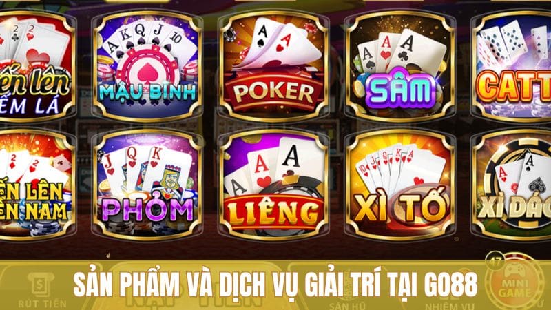 Giới thiệu 3 Sản phẩm và dịch vụ giải trí mà cổng game hiện đang cung cấp