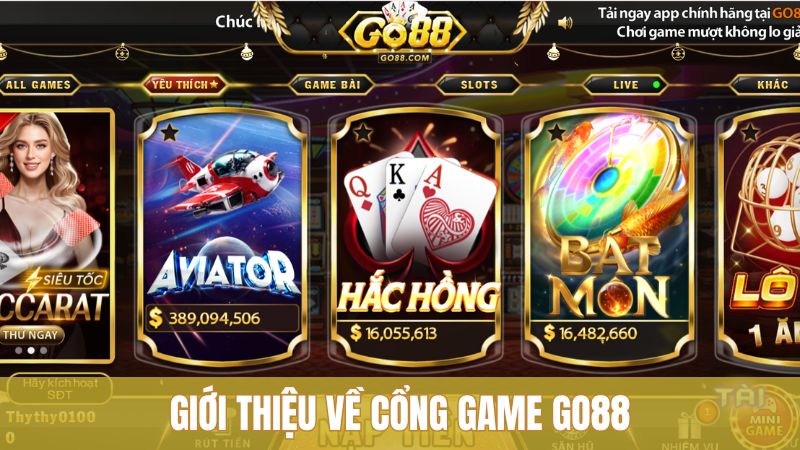 Giới thiệu 1 Thông tin giới thiệu tổng quan về cổng game Go88